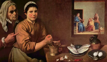 Kristus i Martas och Marias hem